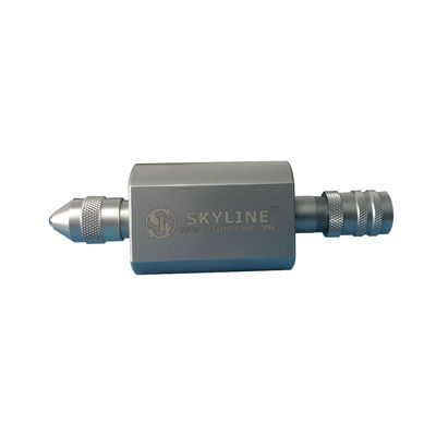 স্টেইনলেস স্টীল 2 টুকরা বাল্ব ISO 8124-1 EN71-1 ASTM সঙ্গে ধারালো পয়েন্ট পরীক্ষক
