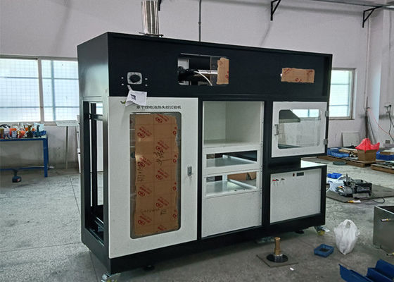 UL 9540A লিথিয়াম ব্যাটারি থার্মাল রানওয়ে টেস্টার ISO5660 লি ব্যাটারি অগ্নি প্রসারণ টেস্ট চেম্বার