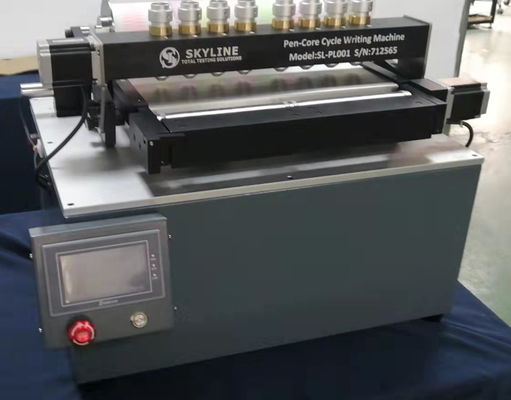 বলপয়েন্ট পেন এবং মার্কার সনাক্ত করার জন্য ISO 27668-1 ল্যাব টেস্টিং ইকুইপমেন বল পেন রাইটিং টেস্টার